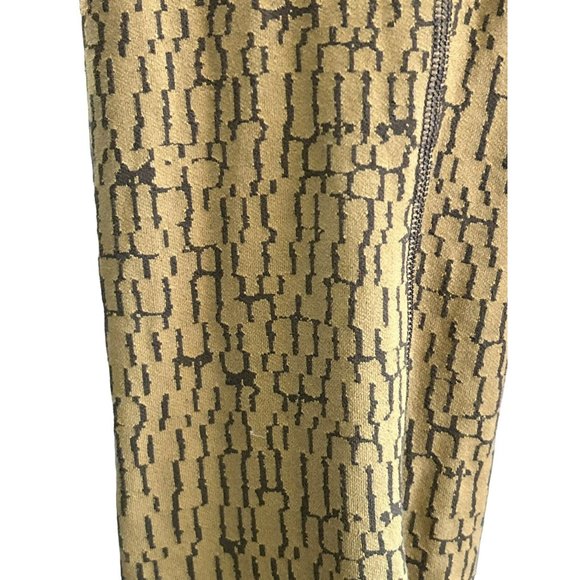 Lululemon Women's Wunder Under High Rise Stacked Jacquard Mossy Dark Olive Sz 4 - Picture 3 of 5